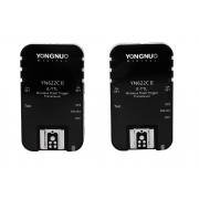 Zestaw dwóch wyzwalaczy radiowych Yongnuo YN622C II do Canon zestaw