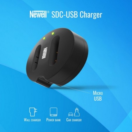 Ładowarka dwukanałowa Newell SDC-USB do akumulatorów NP-FW50 do Sony