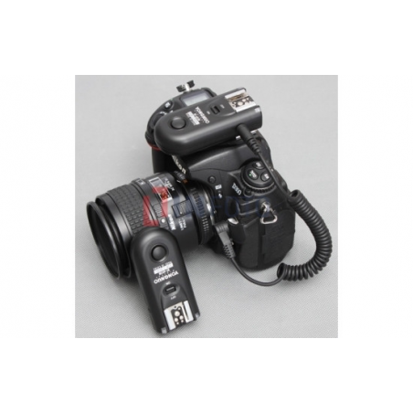 Zestaw dwóch wyzwalaczy radiowych Yongnuo RF603N II z kablem N1 do Nikon
aparat
