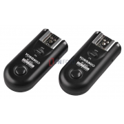 Zestaw dwóch wyzwalaczy radiowych Yongnuo RF603N II z kablem N1 do Nikon
widok od góry