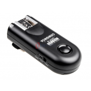 Zestaw dwóch wyzwalaczy radiowych Yongnuo RF603N II z kablem N1 do Nikon
 widok z góry