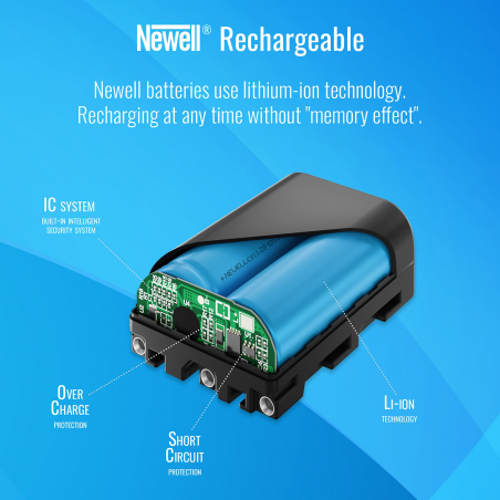Akumulator Newell zamiennik D-Li90 - Zdjęcie 6