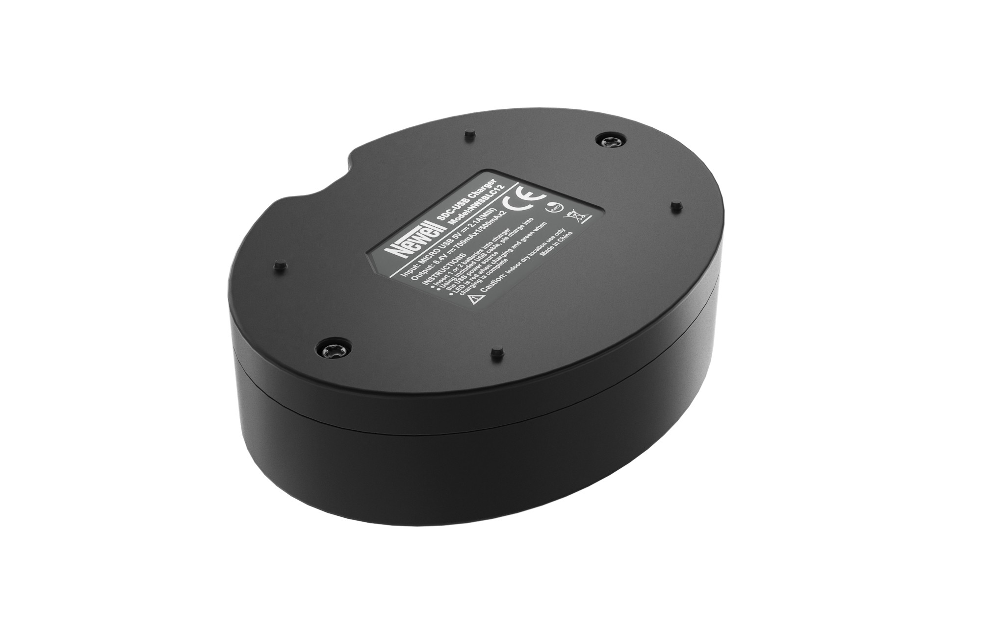 Ładowarka dwukanałowa Newell SDC-USB do akumulatorów DMW-BLC12 - Zdjęcie 2 Ładowarka dwukanałowa Newell SDC-USB do akumulatorów DMW-BLC12 - Zdjęcie 2