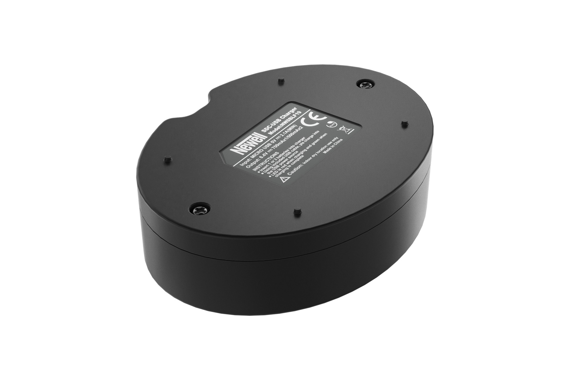 Ładowarka dwukanałowa Newell SDC-USB do akumulatorów DMW-BLF19E - Zdjęcie 2 Ładowarka dwukanałowa Newell SDC-USB do akumulatorów DMW-BLF19E - Zdjęcie 2