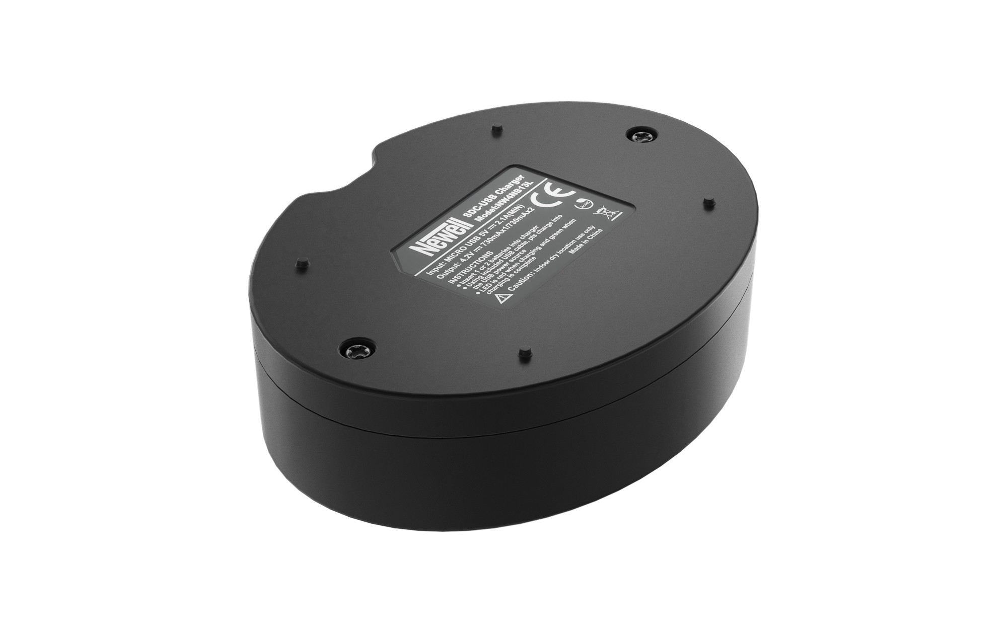 Ładowarka dwukanałowa Newell SDC-USB do akumulatorów NB-13L - Zdjęcie 2 Ładowarka dwukanałowa Newell SDC-USB do akumulatorów NB-13L - Zdjęcie 2