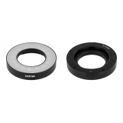 Lampa pierścieniowa LED Venus Optics do obiektywu Laowa 25 mm f/2,8 Ultra Macro - Zdjęcie 1