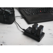 Ładowarka dwukanałowa Newell DL-USB-C do akumulatorów NP-FW50 - Zdjęcie 8