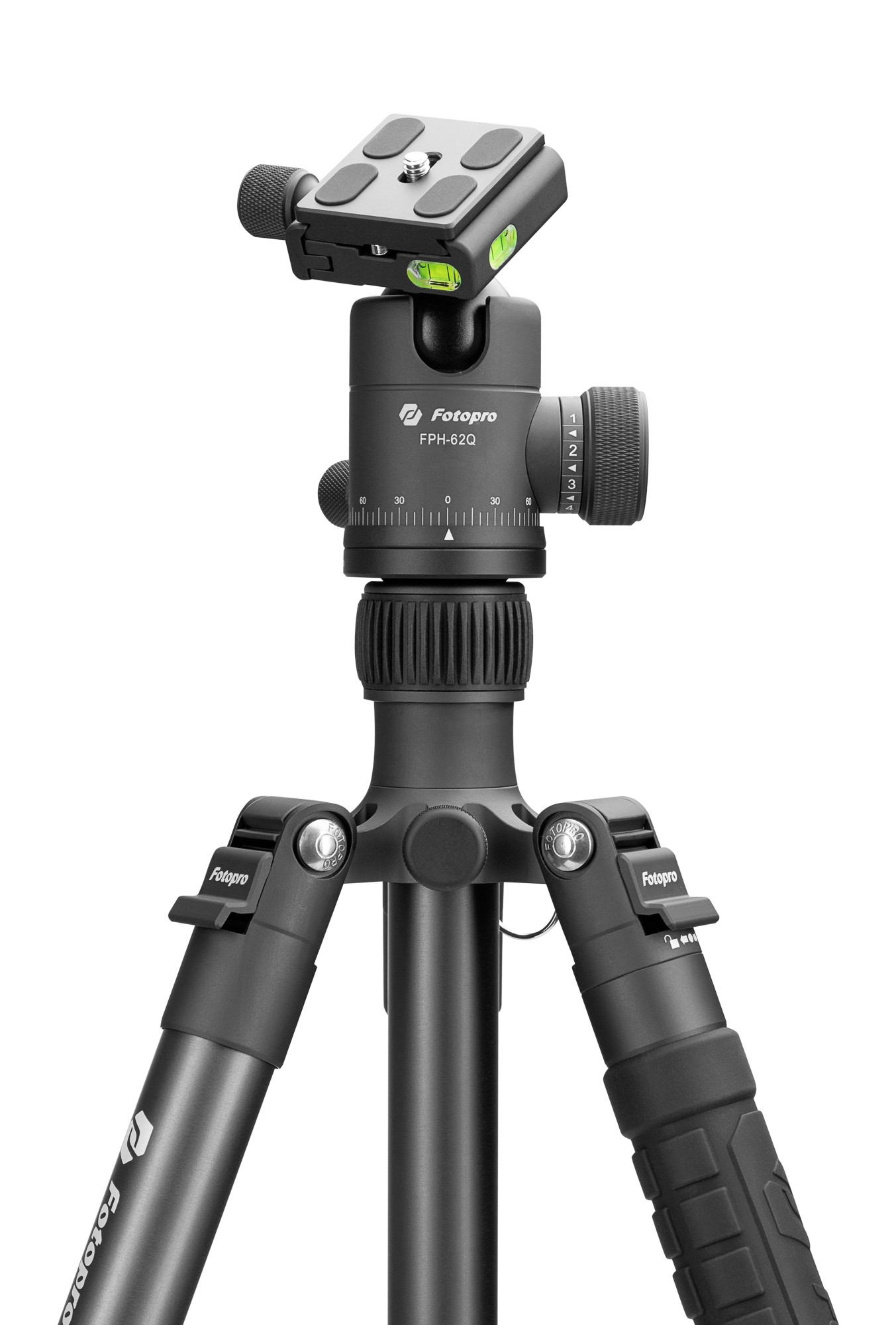 Statyw Fotopro X-go Predator z głowicą kulową FPH-62Q - czarny - Zdjęcie 6 Statyw Fotopro X-go Predator z głowicą kulową FPH-62Q - czarny - Zdjęcie 6