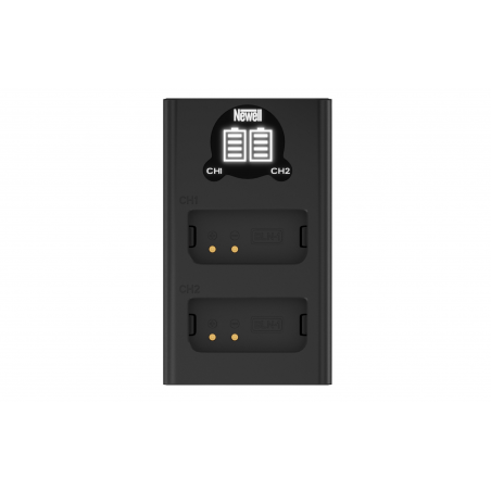 Ładowarka dwukanałowa Newell DL-USB-C do akumulatorów BLN1 - Zdjęcie 3