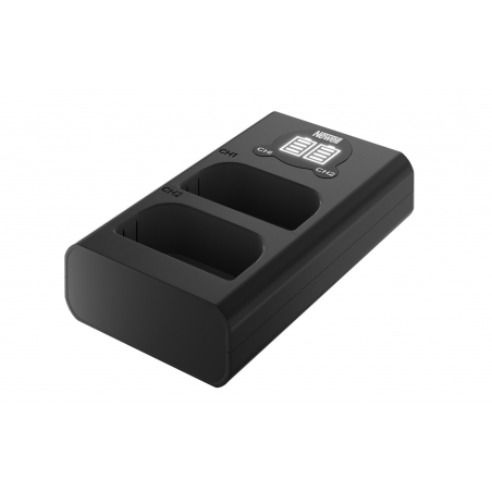 Ładowarka dwukanałowa Newell DL-USB-C do akumulatorów DMW-BLF19 - Zdjęcie 1