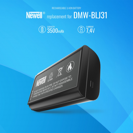 Akumulator Newell zamiennik DMW-BLJ31 - Zdjęcie 5