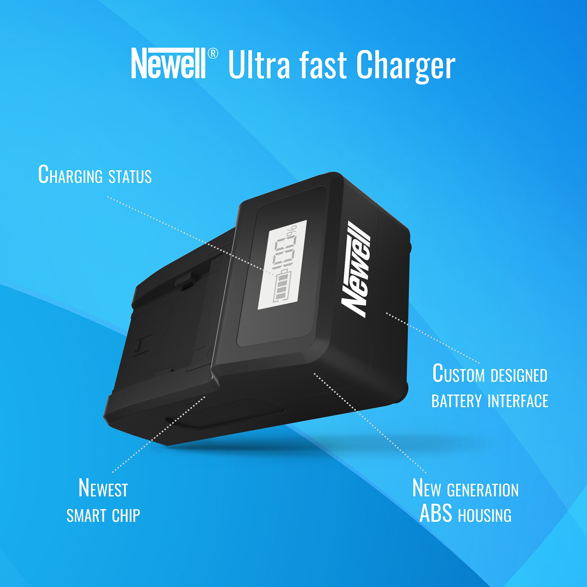 Ładowarka Newell Ultra Fast do akumulatorów serii NP-F, NP-FM - Zdjęcie 5 Ładowarka Newell Ultra Fast do akumulatorów serii NP-F, NP-FM - Zdjęcie 5