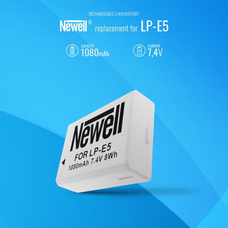 Akumulator Newell zamiennik LP-E5 - Zdjęcie 5