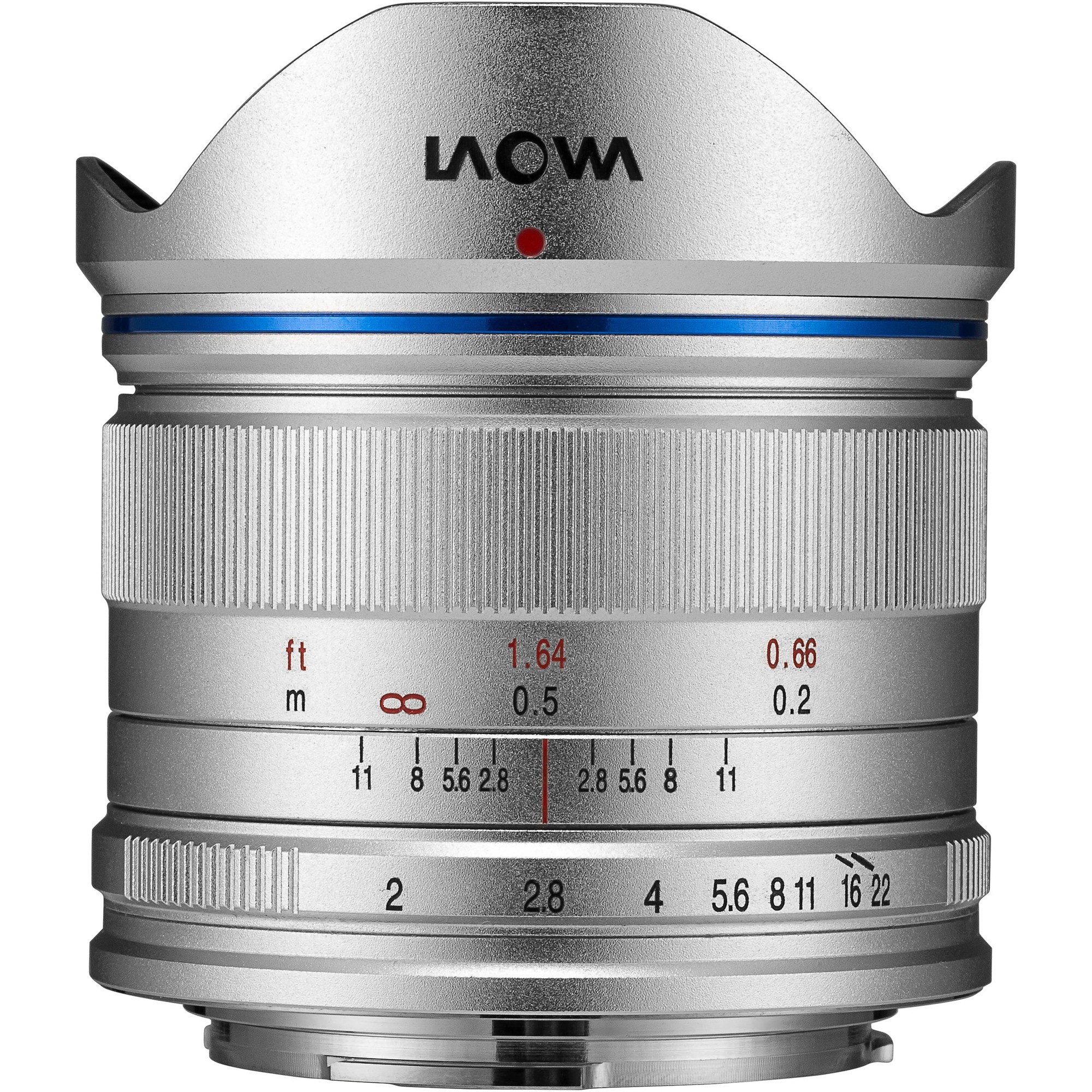 Obiektyw Venus Optics Laowa C-Dreamer Standard 7,5 mm f/2,0 do Micro 4/3 - srebrny - Zdjęcie 2 Obiektyw Venus Optics Laowa C-Dreamer Standard 7,5 mm f/2,0 do Micro 4/3 - srebrny - Zdjęcie 2