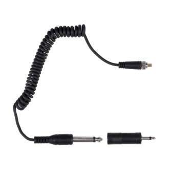 Kabel synchronizacyjny Yongnuo LS-PC635 - PC / Jack z adapterem mini Jack - Zdjęcie 1