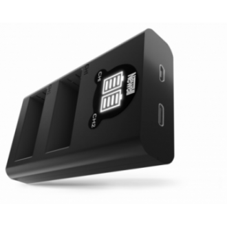 Ładowarka dwukanałowa Newell DL-USB-C do akumulatorów NP-W126 do Fujifilm
