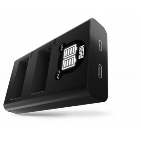 Ładowarka dwukanałowa Newell DL-USB-C do akumulatorów DMW-BLG10 do Panasonic