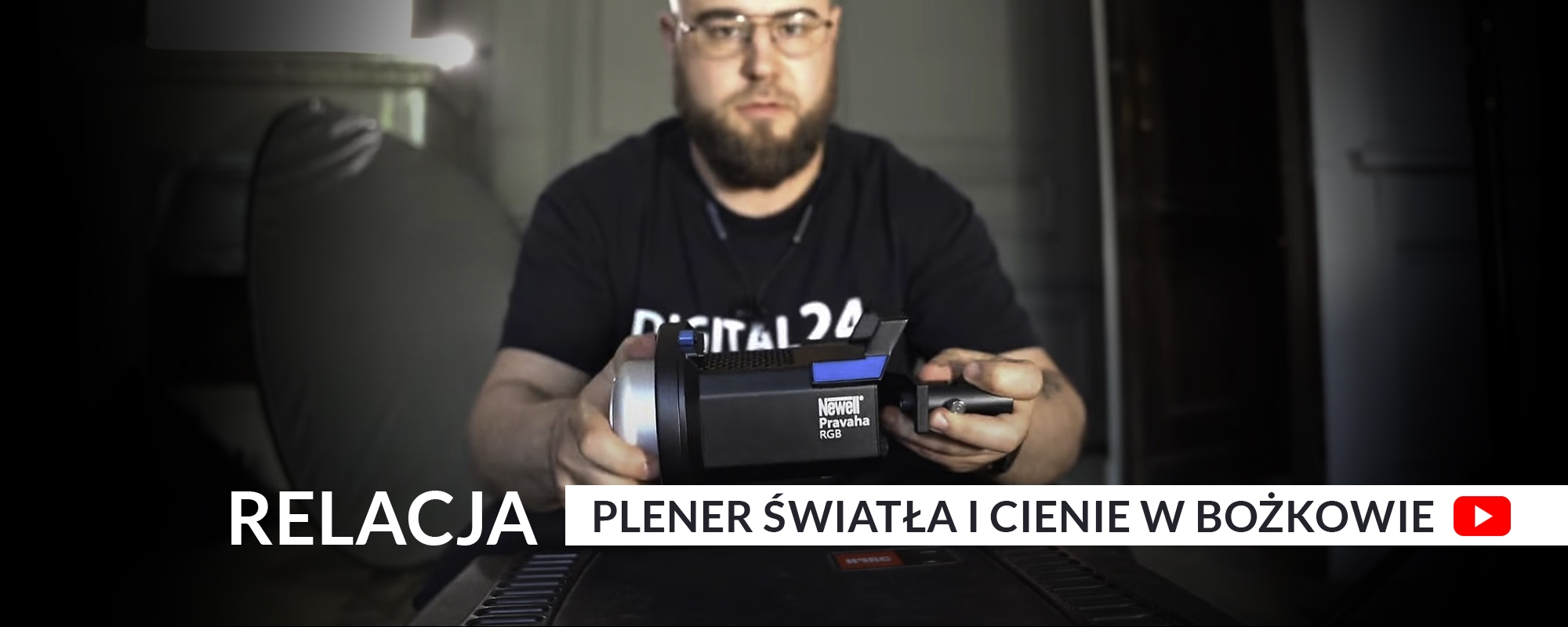 Relacja z pleneru Światło i Cienie Pałacu w Bożkowie na kanale Prostuff