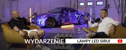 Lampy Sirui na kanale Autoholicy